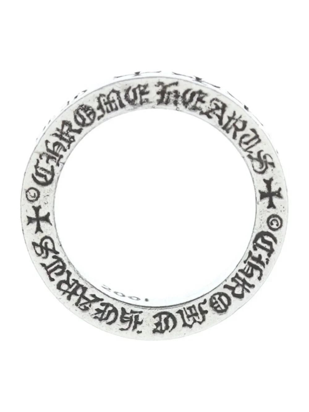 Chrome Hearts Spacer Nyc Limited Silver Ring